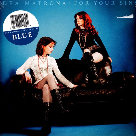 Dea Matrona - For Your Sins Blue Vinyl Editoin