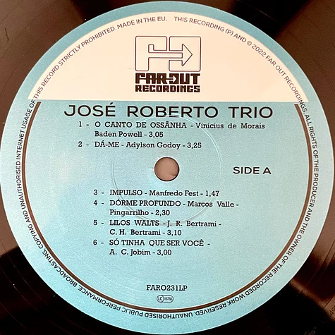 José Roberto Trio - José Roberto Trio