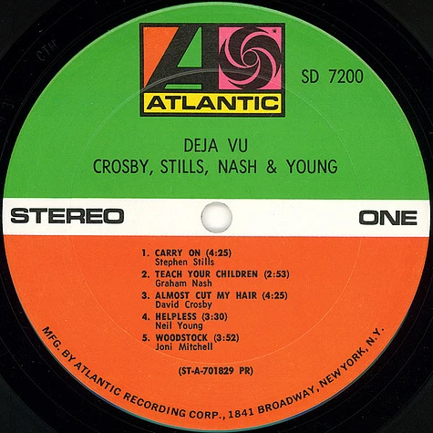 Crosby, Stills, Nash & Young - Déjà Vu