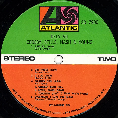 Crosby, Stills, Nash & Young - Déjà Vu