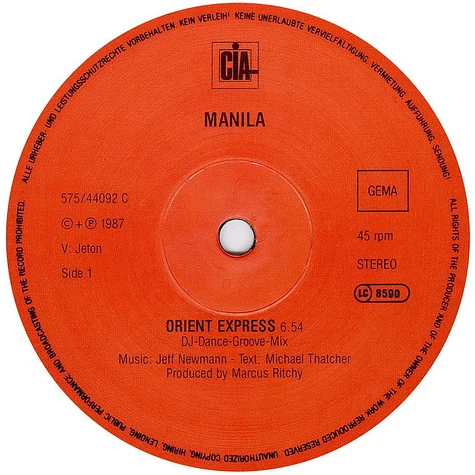 Manila - Orient Express