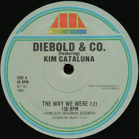 Diebold & Co. Featuring Kim Cataluna - The Way We Were