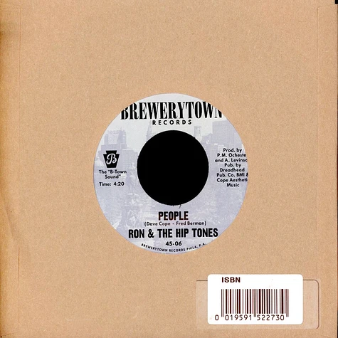 Ron & The Hip Tones - Tear On My Chin / People Feat. Ursula Rucker