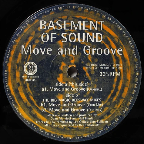 Basement Of Sound - Move And Groove