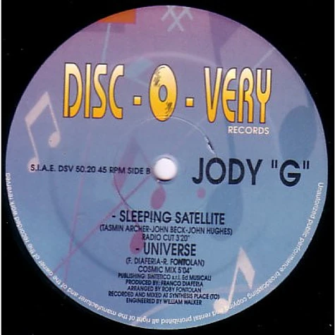 Jody "G" - Sleeping Satellite