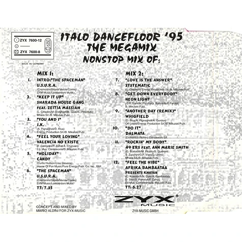 V.A. - Italo Dancefloor '95 The Megamix