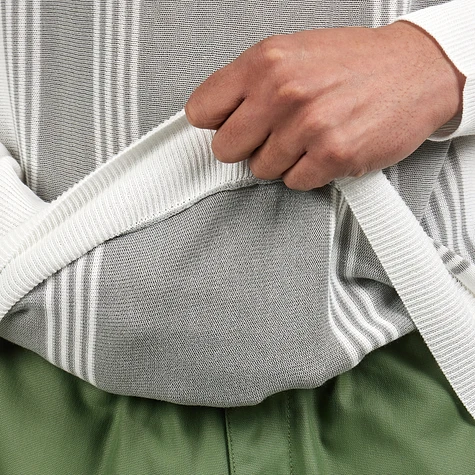 Beams Plus - Knit Polo Stripe