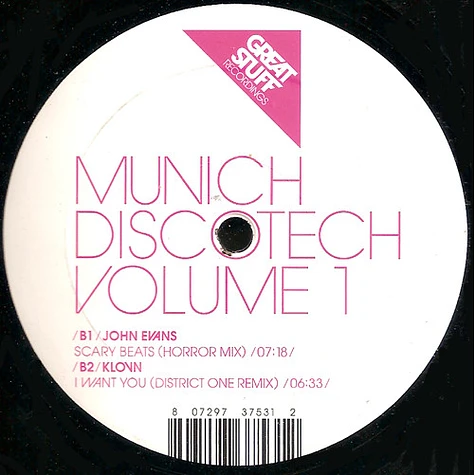 V.A. - Munich Disco Tech Volume 1