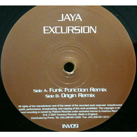 Jaya - Excursion
