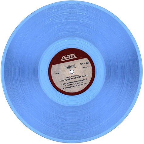 Lafayette Afro Rock Band - Soul Makossa Transparent Blue Vinyl Edition