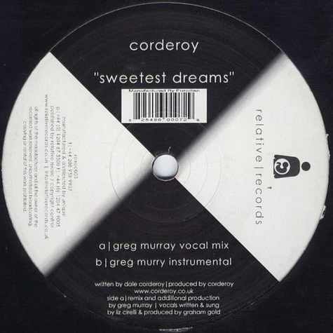 Corderoy - Sweetest Dreams