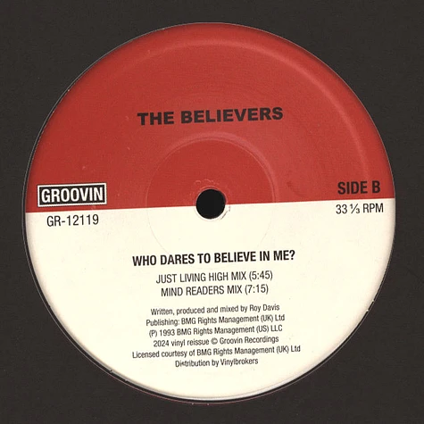 The Believers - Who Dares To Believe In Me? (Reissue)
