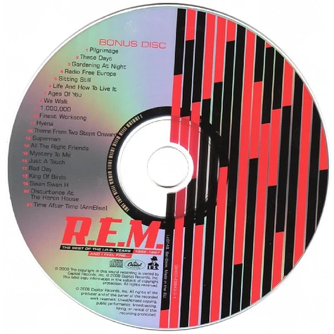 R.E.M. - And I Feel Fine...The Best Of The I.R.S. Years 1982-1987 (Collectors' Edition)