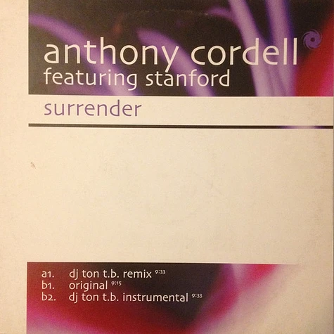 Anthony Cordell Featuring Stanford - Surrender