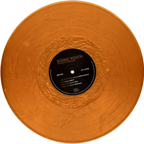 Sonic Youth - Hits Are For Squares Record Store Day 2024 Gold Nugget Jacket With Gold Foil Sticker Vinyl Edition