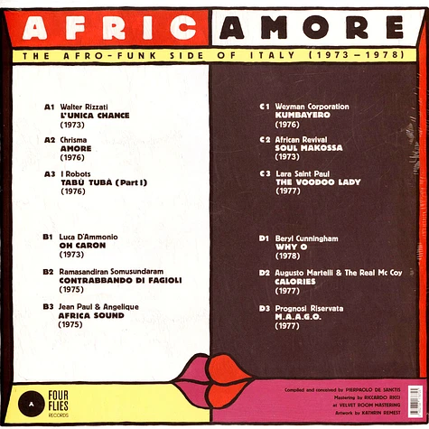 V.A. - Africamore - The Afro-Funk Side Of Italy