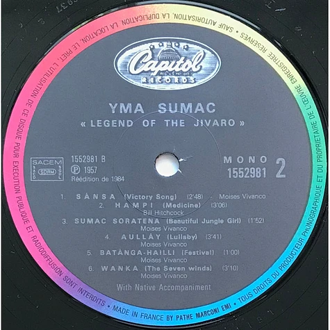 Yma Sumac - Legend Of The Jivaro