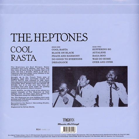 Heptones - Cool Rasta