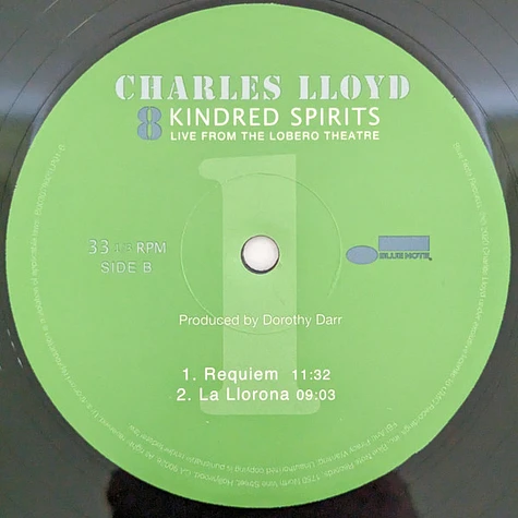 Charles Lloyd - 8: Kindred Spirits Live From The Lobero Theater