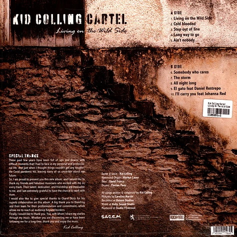 Kid Colling Kartel - Living On The Wild Side