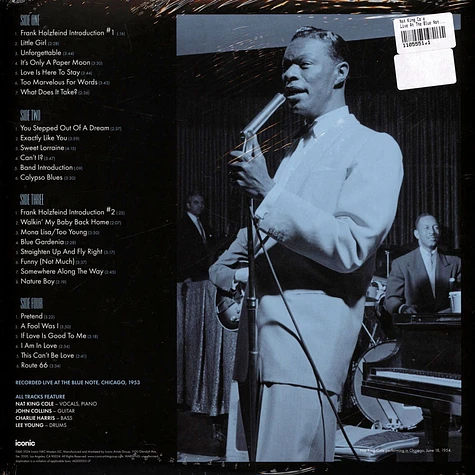 Nat King Cole - Live At The Blue Note Chicago Record Store Day 2024 Edition