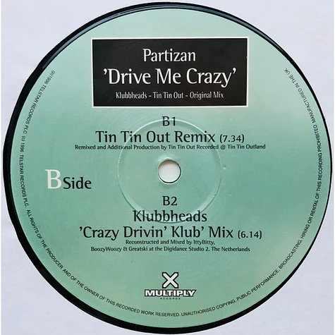 Partizan - Drive Me Crazy
