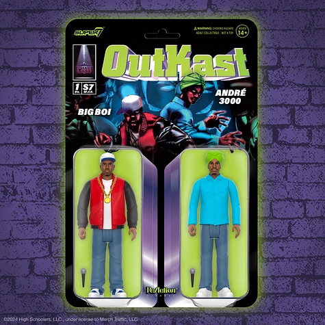 OutKast - OutKast (ATLiens) 2-Pack - ReAction Figures