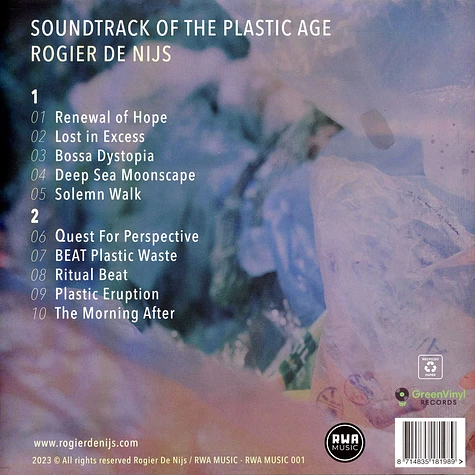 Rogier De Nijs - Soundtrack Of The Plastic Age