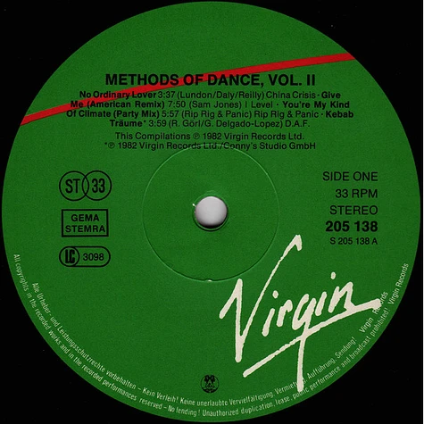 V.A. - Methods Of Dance Volume 2