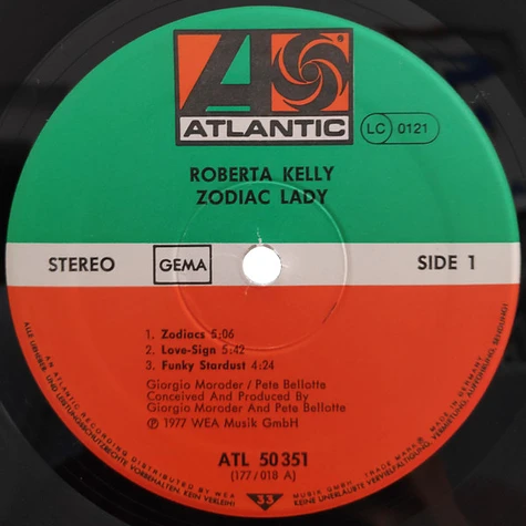 Roberta Kelly - Zodiac Lady
