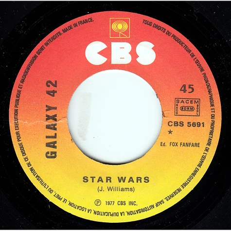 Galaxy 42 / Dynamite Band - Star-Wars / She's Dynamite