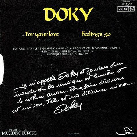 Doky - For Your Love