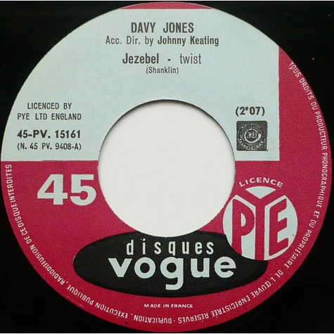 Davy Jones - Jezebel