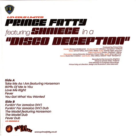 Prince Fatty Feat Shniece - Disco Deception