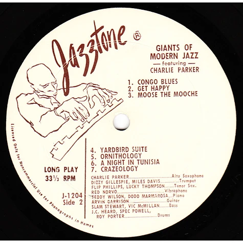 Dizzy Gillespie And Charlie Parker - Giants Of Modern Jazz