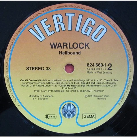 Warlock - Hellbound