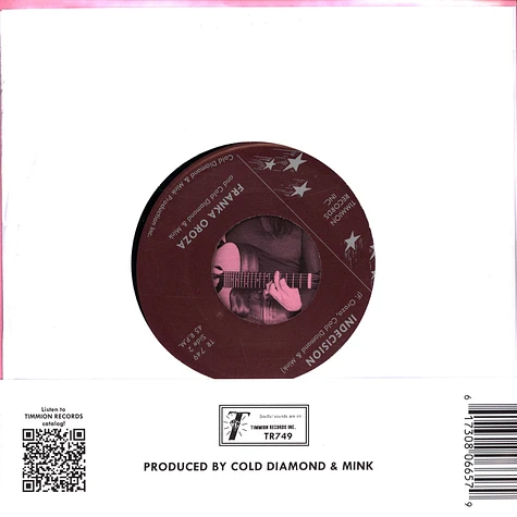 Franka Oroza - Indecision Black Vinyl Editoin