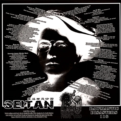 Seitan - Krossa Valdspatriarkatet White Vinyl Edition