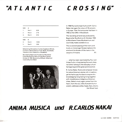 Anima Musica & R. Carlos Nakai - Atlantic Crossing