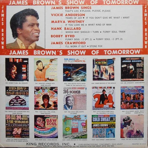 James Brown - Show Of Tomorrow