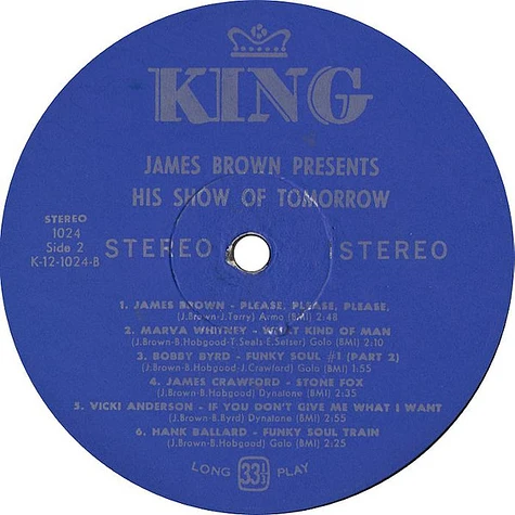 James Brown - Show Of Tomorrow