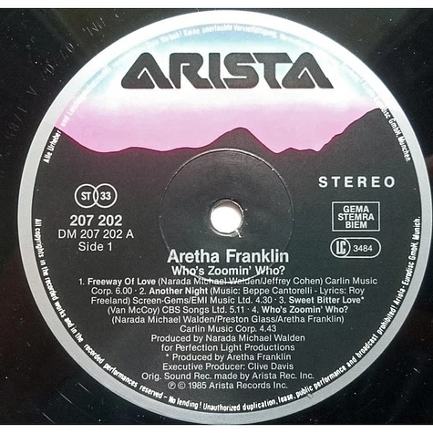 Aretha Franklin - Who's Zoomin' Who?