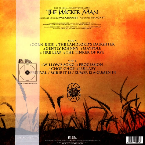 Paul Giovanni & Gary Carpenter - OST Wicker Man Colored Vinyl Edition