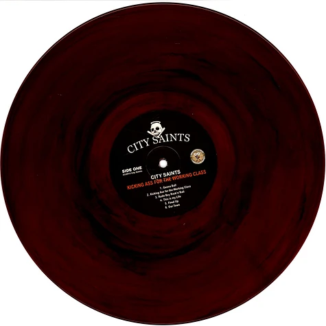 City Saints - Kicking Ass For The Working Class Red-Black Marble Vinyl Edition