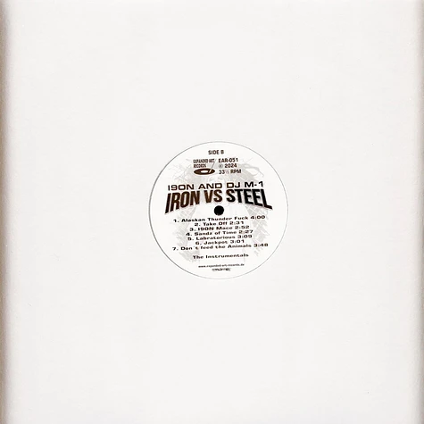 I9on & DJ M-1 - Iron Vs. Steel