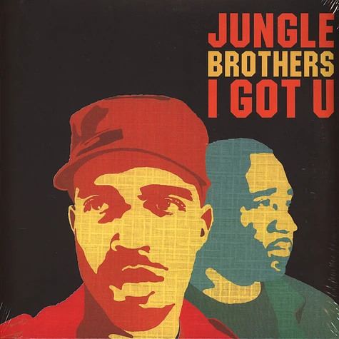 Jungle Brothers ‎– I Got U, Slamboyant Records ‎– RN1028 2xLP Coloured Vinyl
