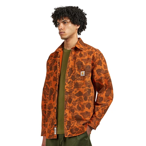 Carhartt WIP - L/S Duck Shirt "Hubbard" Canvas, 9 oz