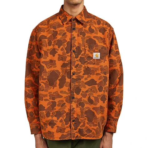 Carhartt WIP - L/S Duck Shirt "Hubbard" Canvas, 9 oz