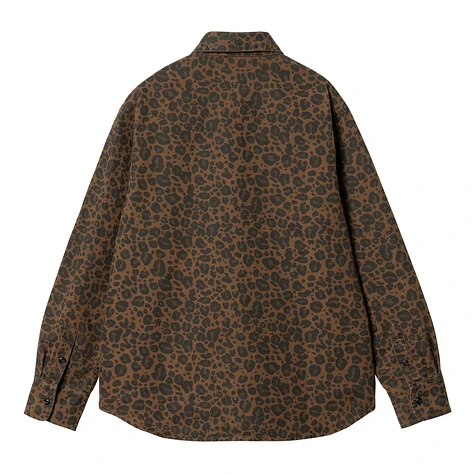 Carhartt WIP - W' L/S Leo Shirt "Hubbard" Canvas, 9 oz