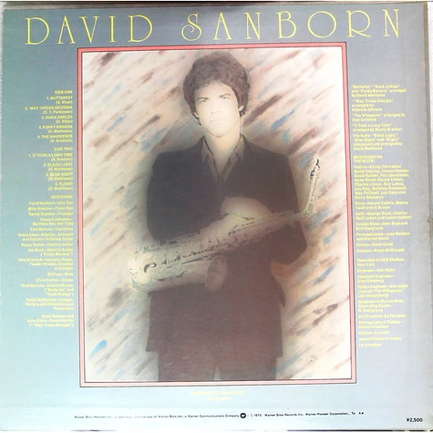 David Sanborn - Taking Off